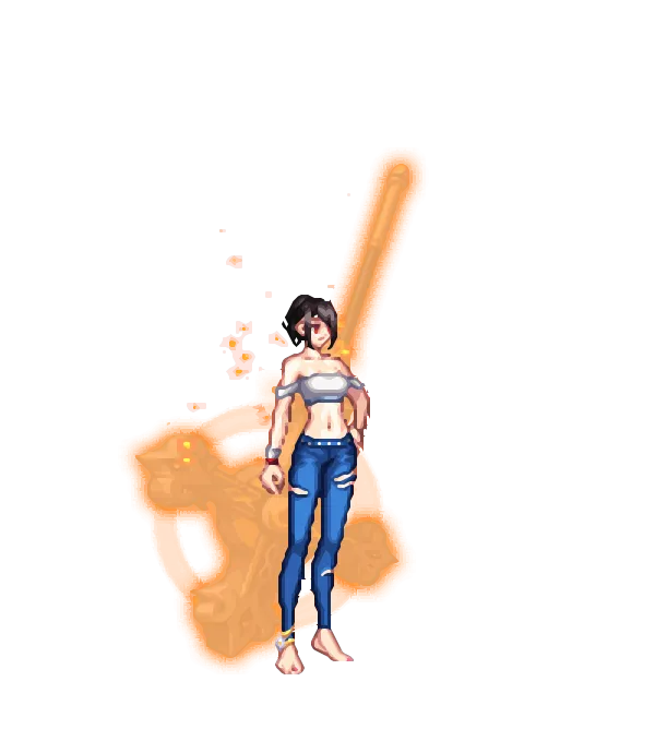 마테카의 일렁이는 벨트[A타입] 허리