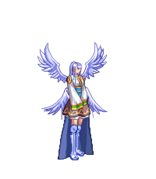 빛날두 아바타[여귀검사] 찬란한 프로즌임페리얼 연보라머리 귀걸이 Brave 언더웨어 캐미솔 팬츠 비단신 청은날개 요대 유클리드의 노란 피부[A타입] 분홍 오카리나 룩