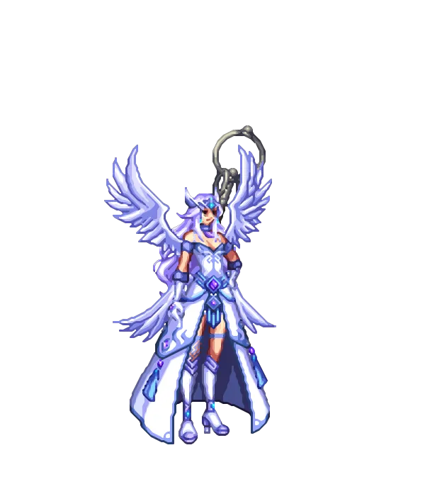 신비한 프로즌임페리얼 티아라 웨이브 헤어 이어링 상의 하의 부츠 청은날개 벨트 아라드 코스프레 그란디스 피부[C타입] 발키리 : 정화의 창 룩