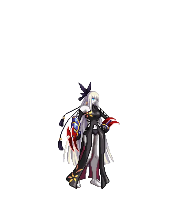 강인한 여NINJA의 붉은 나비리본 장식[B타입] 은색 반묶음 롱헤어[B타입] 아라드 해변 렌즈와 귀걸이[A타입] 꽃무늬 섹시 롱 상의[B타입] Brave 언더웨어 블랙 팬츠 미드썸머 페디큐어[D타입] 진 웨펀마스터의 흉터[실버] 웨펀셀렉터와 참새 친구들[실버] 처녀귀신의 백옥 피부[B타입] 무형검 룩