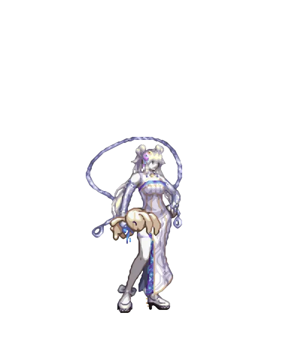 진 넨마스터의 차분한 꽃 장식[실버] 염제 폐월수화의 양갈래 묶음머리[D타입] 연꽃 귀걸이[실버] 차이나 드레스[실버] 우아한 나비 숙녀의 팬츠[E타입] 칼바리의 리본장식 하이힐[D타입] 넨을 담은 매듭 알리시아의 토끼인형 백옥 피부 혼백도 룩