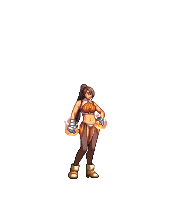 8비트 가면 [용독문주] 포레스트 엘프 모험가의 청순한 롱 헤어[E타입] 눈동자[E타입] 탑[E타입] 스커트[E타입] 가죽 부츠[E타입] 짧은 망토[E타입] 포켓 벨트[E타입] 진줏빛 피부[E타입] 삼라 룩