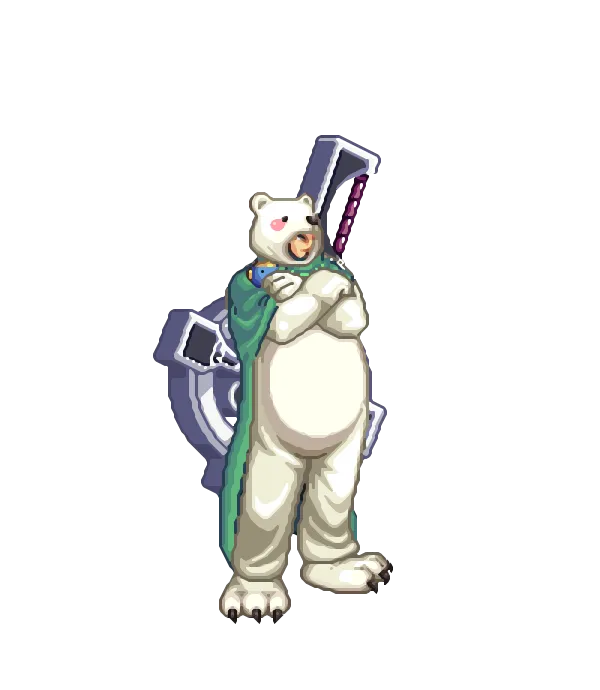 북극곰 탈 레이스 롱웨이브 머리 물든 볼[A타입] 슈트 녹색 발키리스커트 발 포킨의 망토 알리시아의 토끼인형 보티첼리의 살굿빛 피부 하츠네 미쿠의 대파 룩