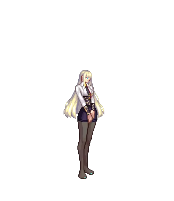 프레이야의 이마 밴드[A타입] 썸머페스티벌 롱헤어[C타입] 진 메카닉의 문양 장식 셔츠[A타입] 연구원 치마[B타입] 수영 마니아 페디큐어 바캉스 뽀얀 피부 분홍 오카리나 룩