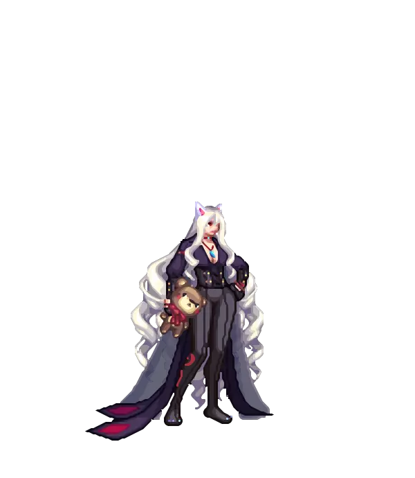 귀가부 고양이 귀[C타입] 플레이아데스 다테 롤 헤어 올림푸스 헤라의 귀걸이[C타입] 베히모스의 해적 코르셋 블라우스[A타입] 무도가 공단 하의[B타입] 워터밤 페스타 컬러 패디큐어[D타입] 화이트 드레스윙 주작의 흰색 리본 벨트[B타입] 해변의 로망 핑크로즈 피부 수면 도우미 곰인형 룩