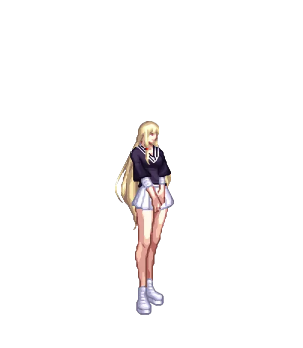 레드 인페르노 골드 롱헤어 눈동자[C타입] 캠퍼스 새내기 브이넥 스웨터[A타입] 테니스 치마[A타입] 하이탑 운동화[A타입] 알렉산드라의 진주빛 피부[B타입] 크림슨 블레이드 룩