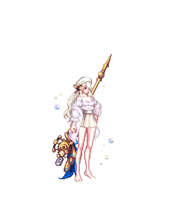 노블레스 화이트 리본 베레모 반 묶음 웨이브 괴도의 발그레한 볼터치[A타입] 워터밤 페스타 프릴과 반투명 후드[시크릿] 신녀의 단아한 치마[D타입] 미드썸머 아라드 페디큐어[A타입] 버블 팝[시크릿] 하트 페인팅[시크릿] 순백의 피부[D타입] 썸머 히만 스텔라의 마이크 룩