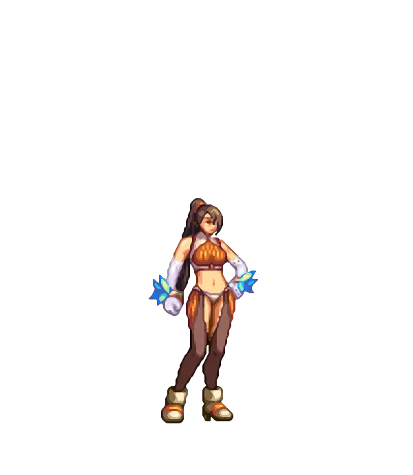 블루 마리의 혈색 좋은 피부[D타입] 피부