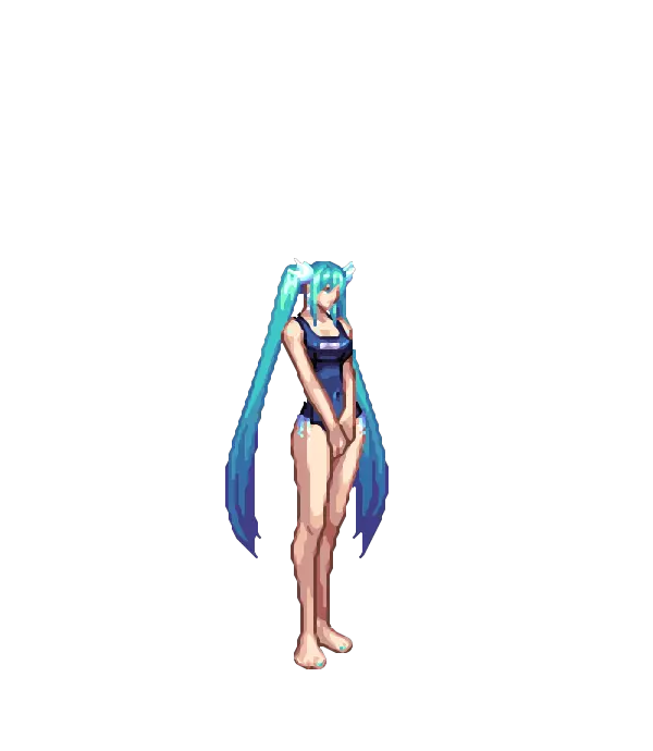 수영 마니아 진주 체인 허리