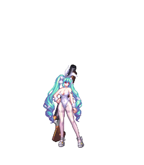 바니바니 아라드 바니이어 헤어밴드[E타입] 리본 롤 트윈테일[E타입] 그레이스 노블 다이아몬드 장식 귀걸이 바니걸 레오타드[E타입] 팬티스타킹 팬츠[E타입] 화이트 플랫폼 슈즈 레더 바니테일[E타입] 순백의 피부[E타입] 2025 패스 서부의 보안관 라이플 보우 룩