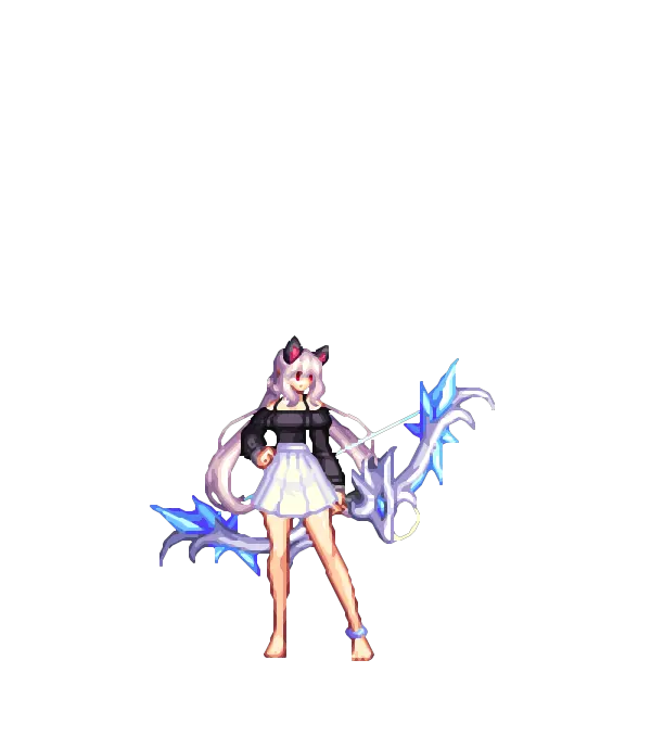 런닝걸 고양이 귀[D타입] 모자
