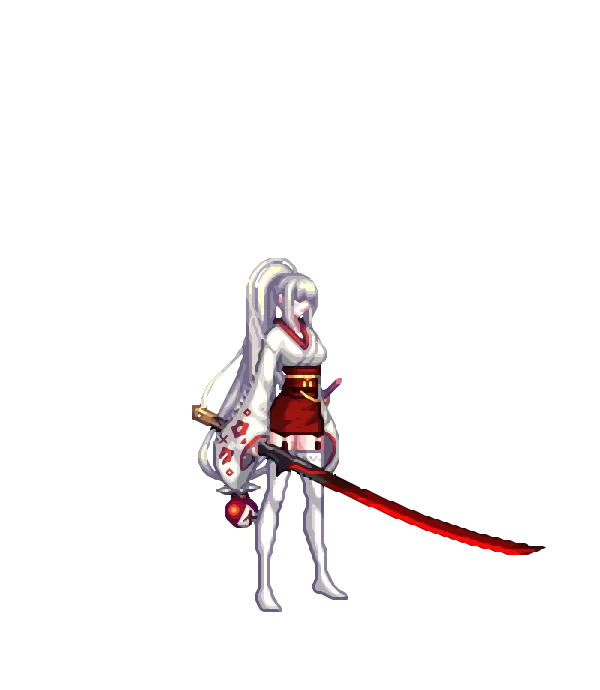 쿨한 여NINJA의 은색 폭탄 포니테일[B타입] 바니바니 아라드 렌즈와 블러셔[A타입] 아시아 여행 일본 전통의상 상의[A타입] 노블레스의 가터벨트 치마[D타입] 카라의 신발 투명 아바타 머메이드 반짝이는 표식[D타입] 분홍색 오비와 일본도[C타입] 프로스트 킹덤 순백의 피부[D타입] 흑요 룩