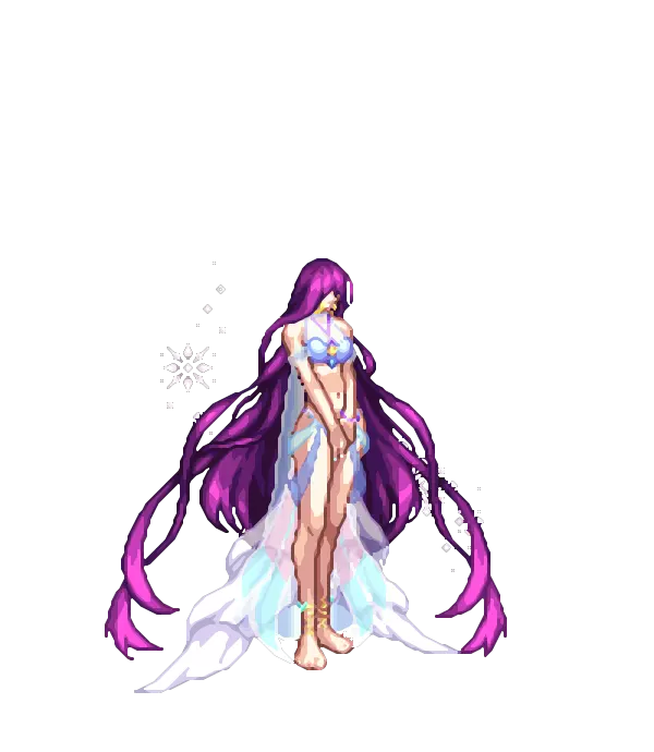 프로스트 킹덤 눈 결정체[A타입] 모자
