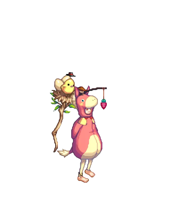 인형부 당나귀 캡[C타입] 모자