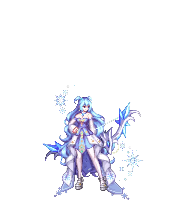 프로스트 킹덤 롱 큐티 컬[E타입] 헤어