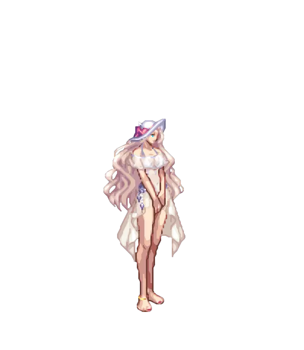썸머페스티벌 리본햇[D타입] 프로스트 킹덤 웨이브 롱 헤어[A타입] 런닝걸 블랙 피어싱 Brave 언더웨어 캐미솔 팬츠 해상 열차 바캉스 페디큐어 태슬 앵클릿[A타입] 미드썸머 아라드 오프숄더 케이프[A타입] 시스루 벨트[A타입] 지옥의 정복자 여거너 피부[A타입] 웨슬리의 전술 피스톨 룩
