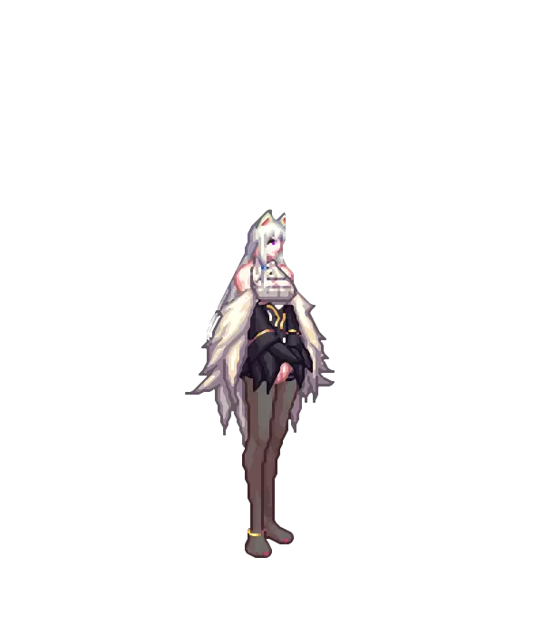 고양이귀[A타입] 블루 인페르노 실버 롱헤어 스팀펑크 스모키 눈화장[C타입] 와일드럭셔리 코트[A타입] 연구원 치마[A타입] 해상 열차 바캉스 페디큐어 태슬 앵클릿[A타입] 포레스트 엘프 사냥꾼의 순백의 피부[E타입] 룩