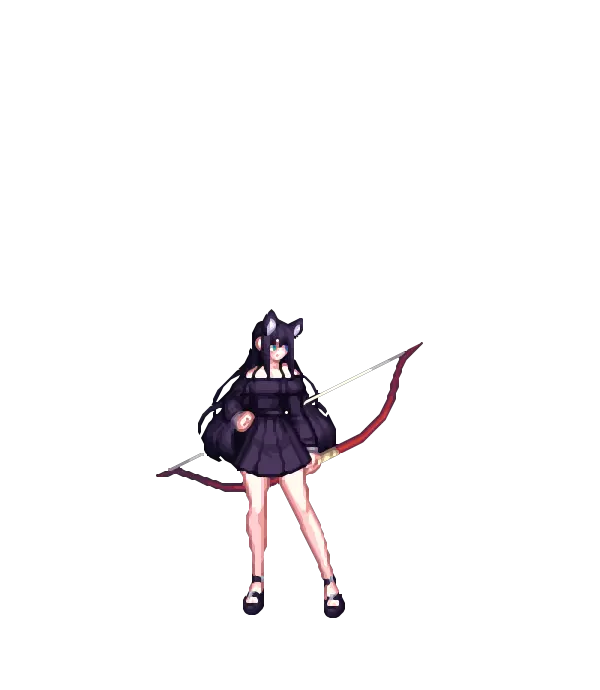 런닝걸 고양이 귀[C타입] 모자