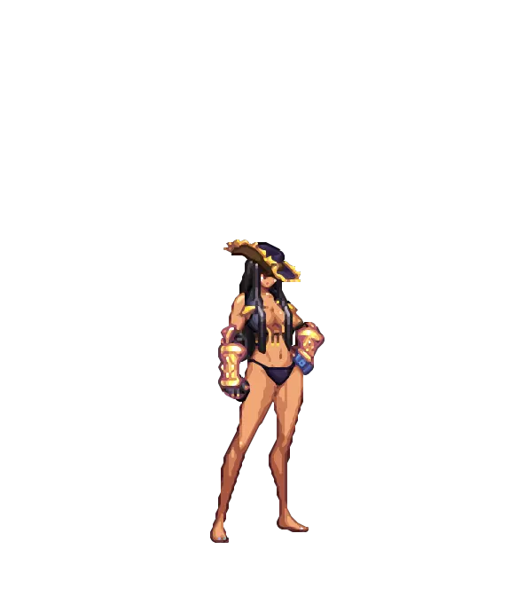 카우걸 밀집모자[D타입] 모자